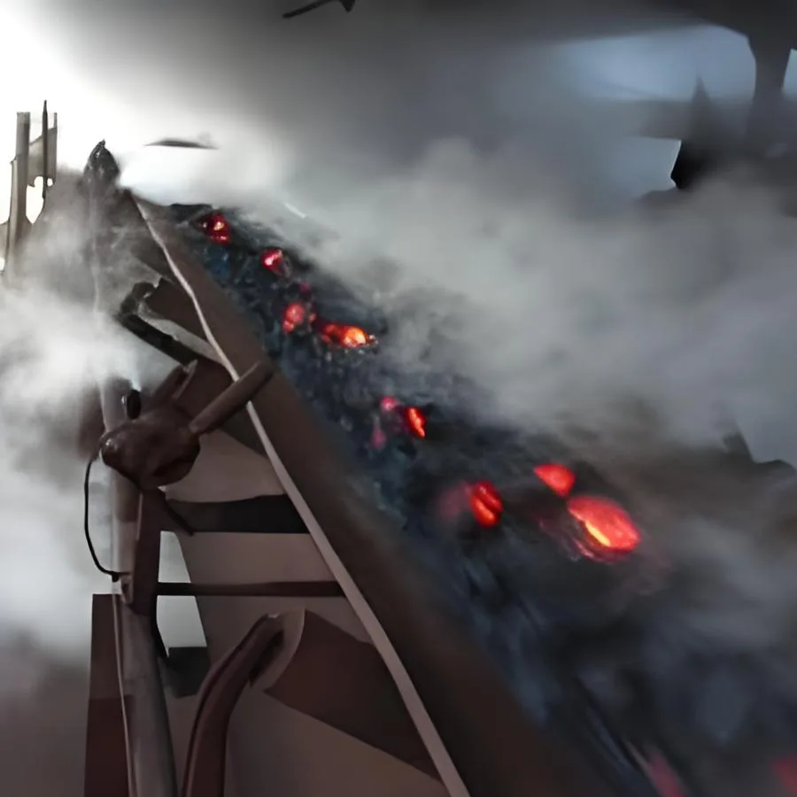 Ыстыққа төзімді конвейер таспасы