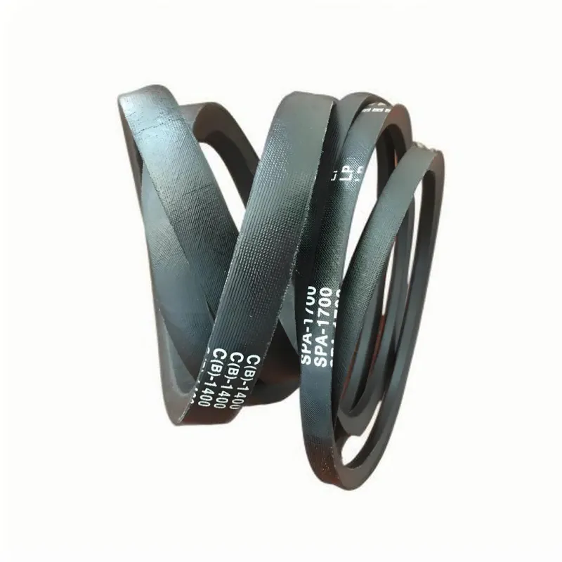 Courroie trapézoïdale enroulée