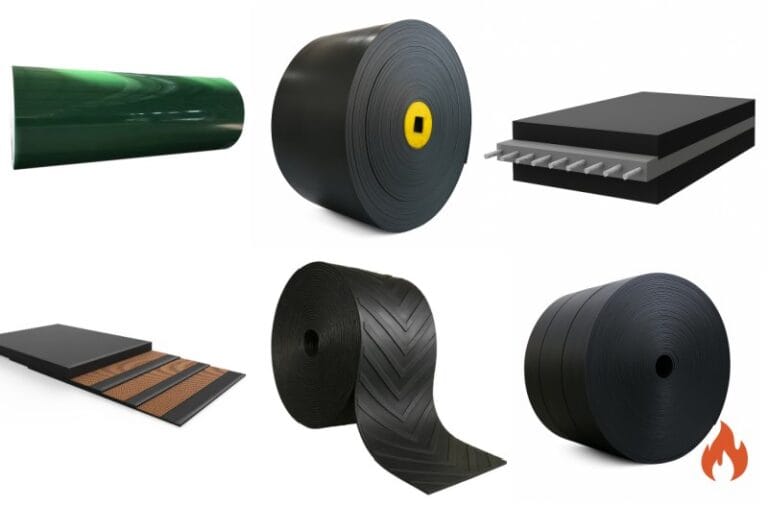 various types of conveyor belt