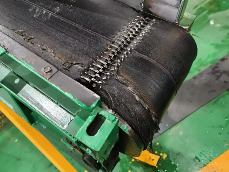 conveyor belt damage