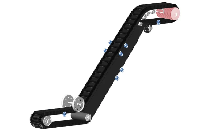 elevator mining conveyor belt for Climbing Challenging Terrain in Underground Mines