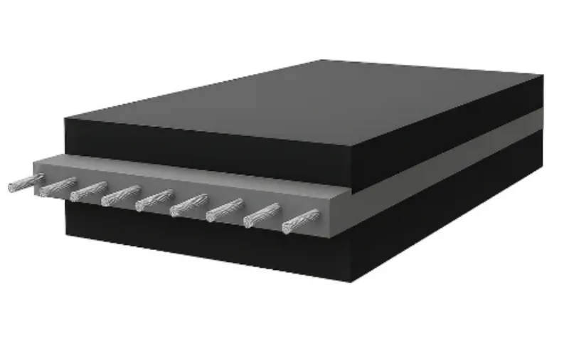 Steel cord conveyor belt View