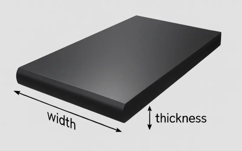 conveyor belt Width and Dimensions