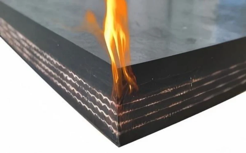 flame resistant conveyor belt