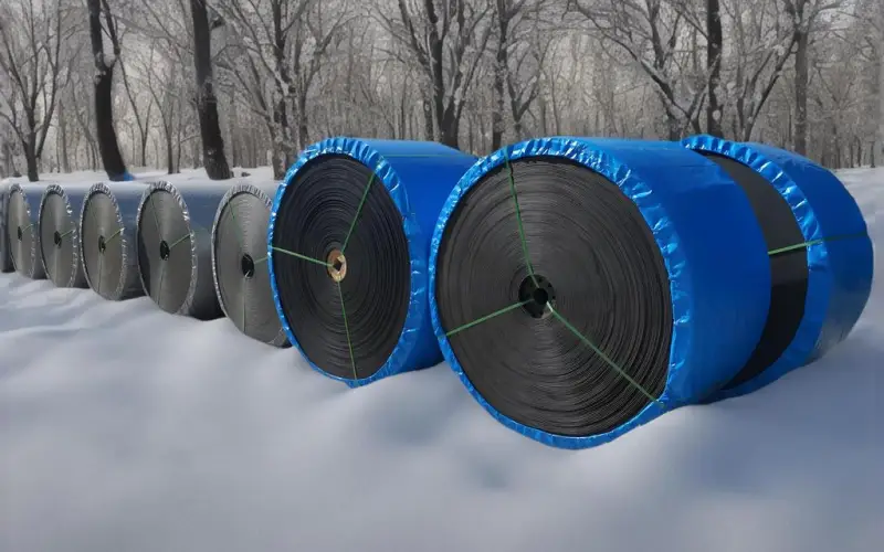 Cold Resistant Rubber conveyor belt Material