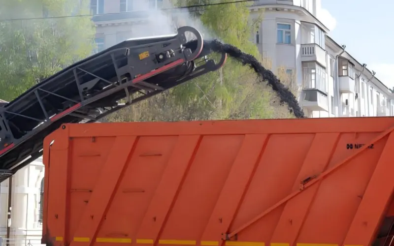 Heat resistant asphalt conveyor Belt