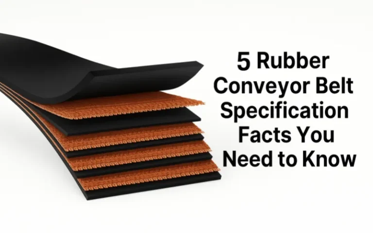 5 rubber conveyor Belt specification facts you need to know