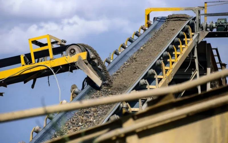 rubber conveyor belt application