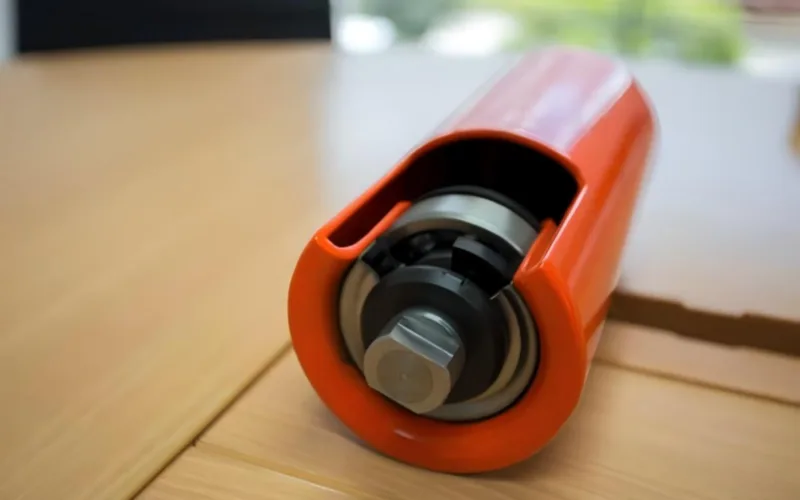 idler roller construction