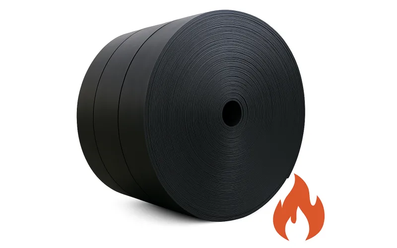 fire resistant conveyor belt 