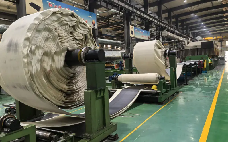 double layers vulcanization system