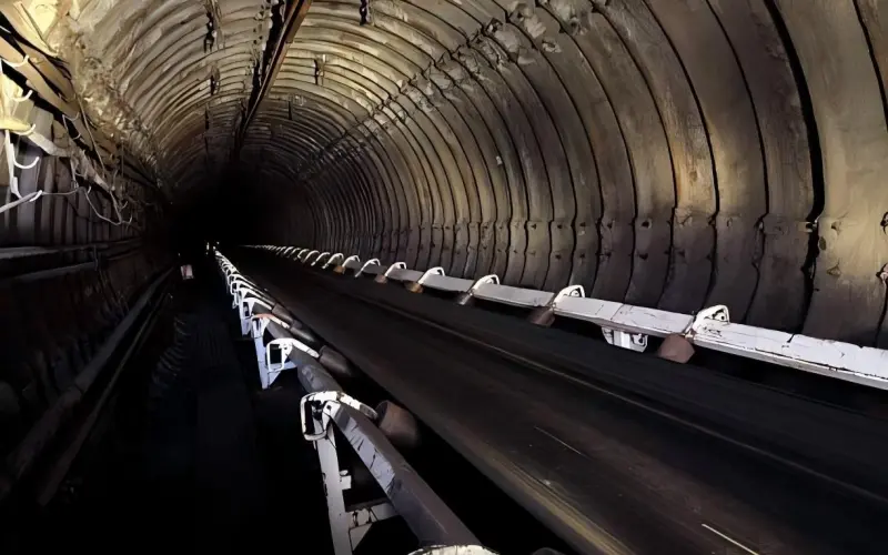 Anti-static conveyor belt