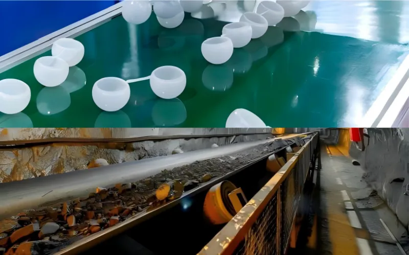  pvc conveyor belt vs rubber conveyor belt