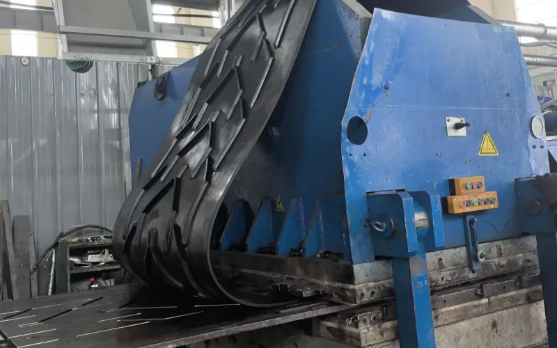 chevron conveyor belt vulcanization