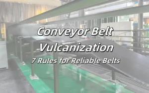 conveyor Belt vulcanization 7 rules for reliable belts