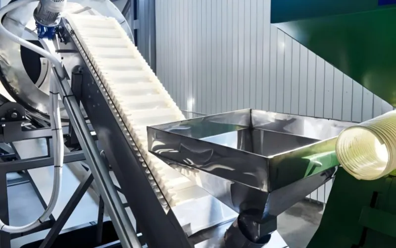 10 pvc Cleated conveyor belt