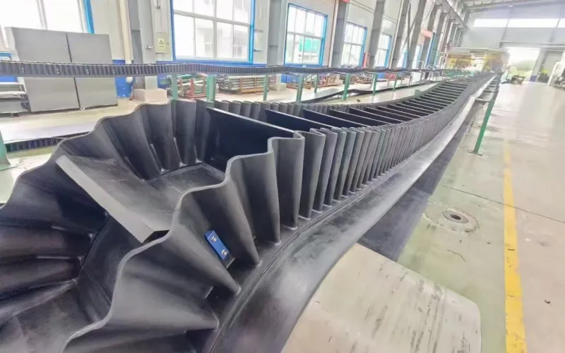 3.2 Corrugated Sidewall Conveyor Belt