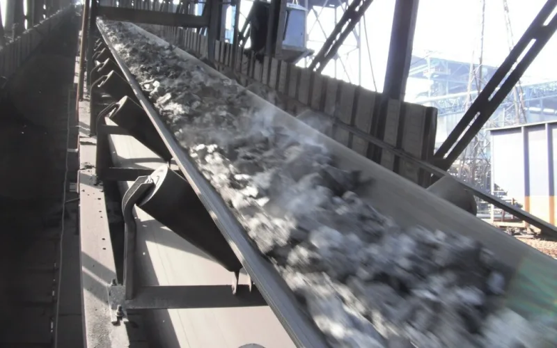 Steel plant coal ash heat-resistant conveyor belt
