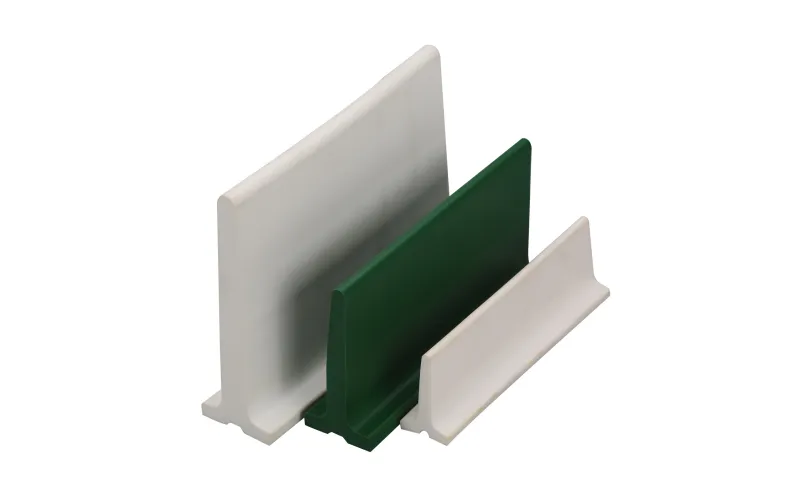 6.1 Different height of PVC Cleats White and Green