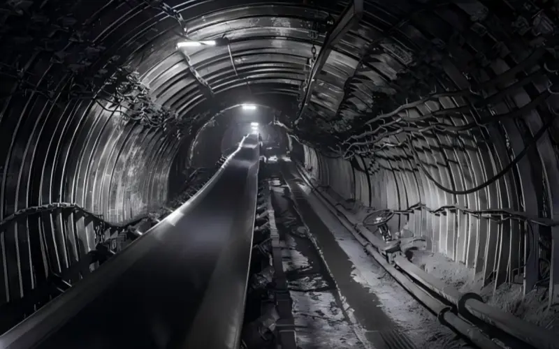 flame retardant conveyor belt is used in underground