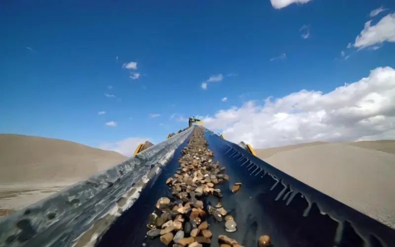 Quarry crushing line