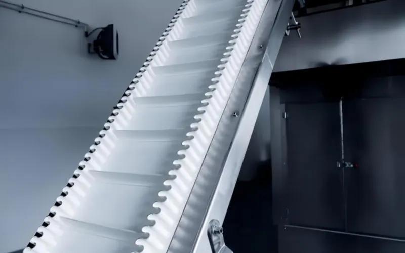 9.pvc Sidewall conveyor belt