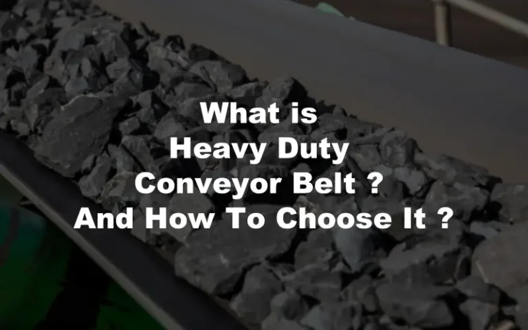 heavy duty conveyor belt feature image