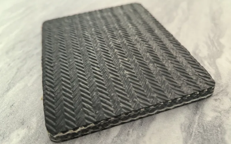 solid woven conveyor belt -1