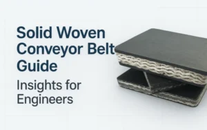 solid woven conveyor belt feature image