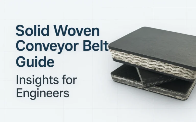 solid woven conveyor belt feature image