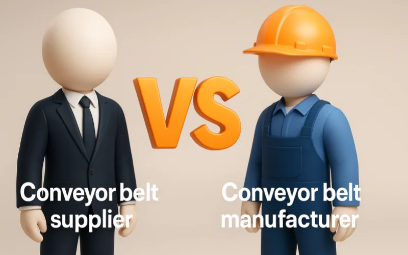 1.4 conveyor belt supplier vs conveyor belt manufacturer