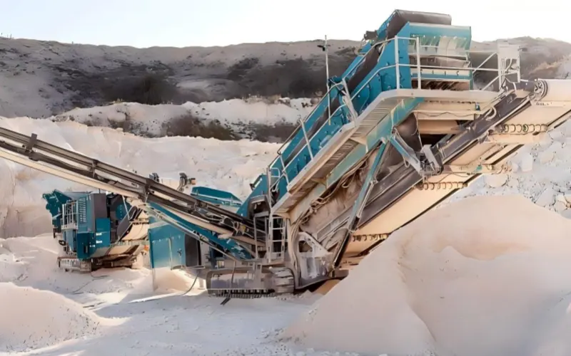 2. sand conveyor belt apllication