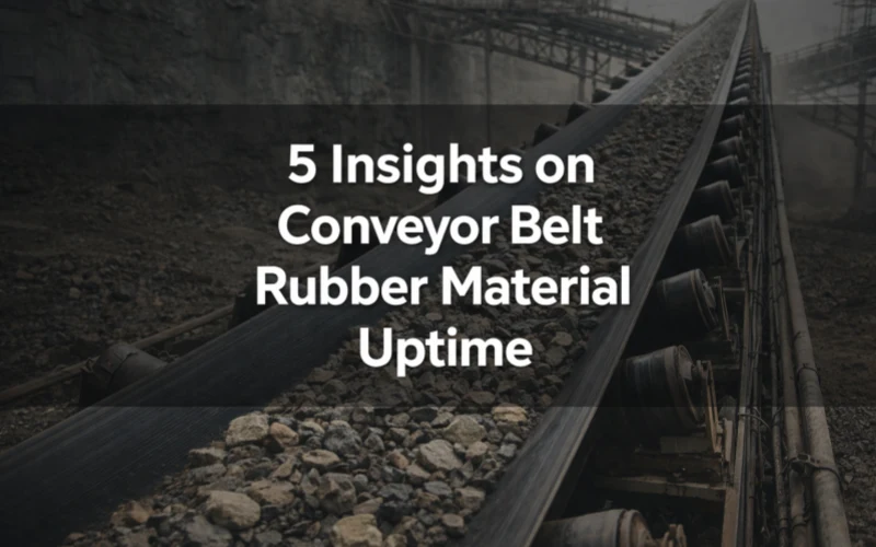 5 Insights on conveyor belt rubber material uptime