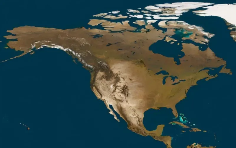 6.1 north America map