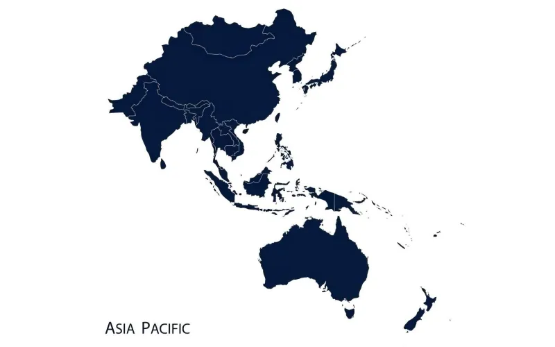 6.3Asia Pacific Map