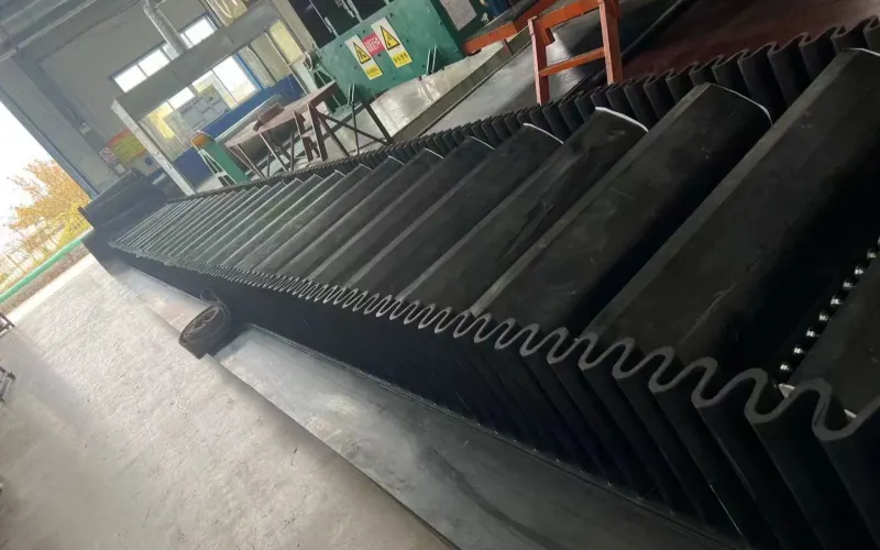 9. Sidewall conveyor belt DIY manufacturing process