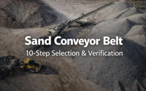 sand conveyor Belt