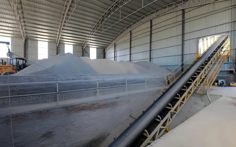 North China cement conveyor belt