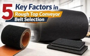 5 Key Factors in Rough Top Conveyor Belt Selection