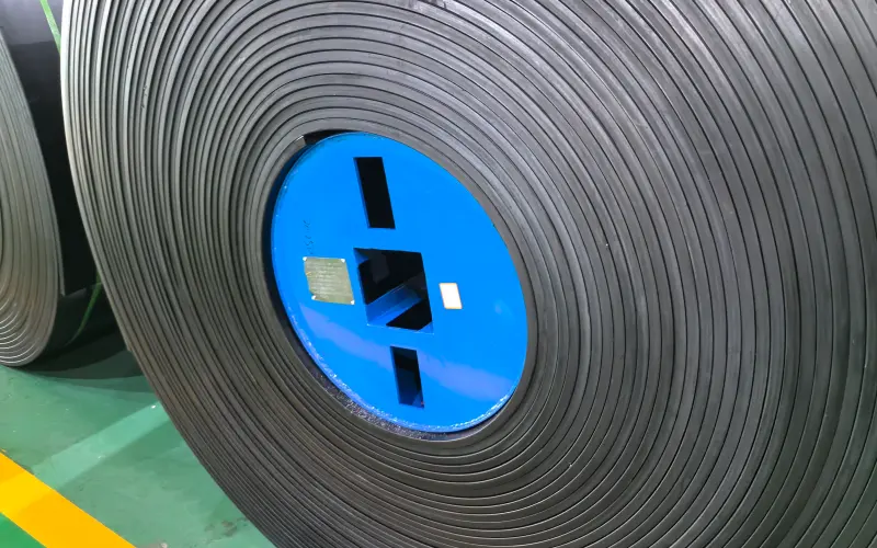 6 . moulded edge conveyor belt finished Product