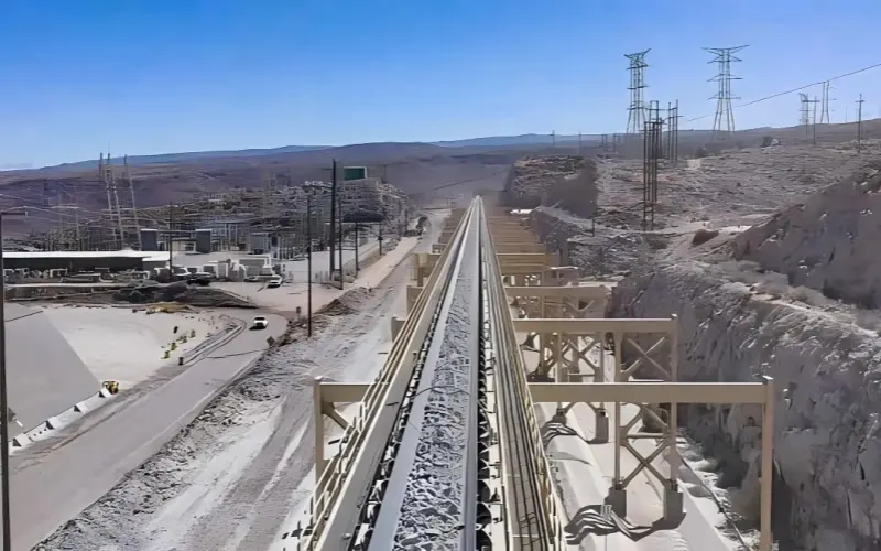 7.1 long distance conveyor belt