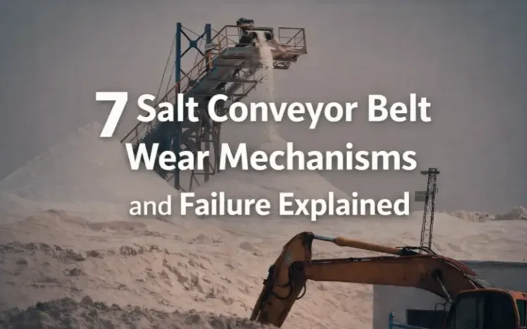 Industrial Salt conveyor belt feature image