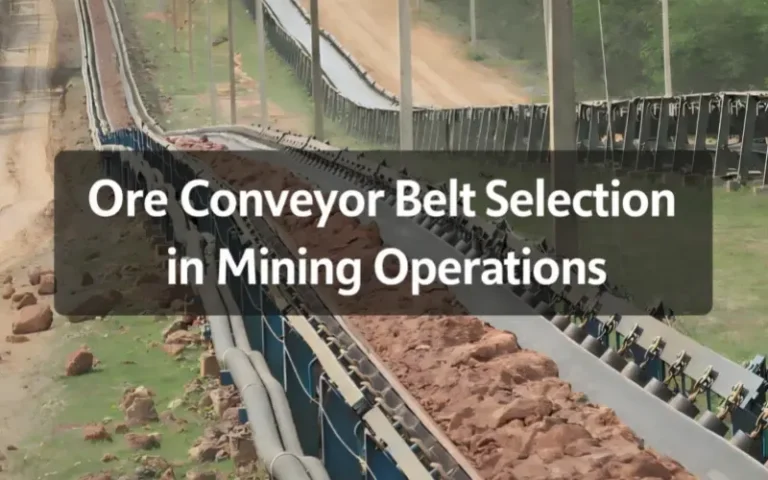 Ore Conveyor Belt Selection in Mining Operation feature image