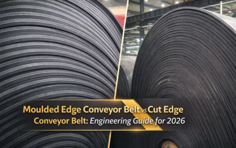 moulded edge conveyor belt vs cut edge conveyor belt