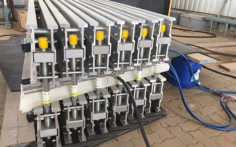 step 9 Start vulcanization