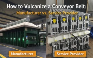 how to vulcanize a conveyor belt