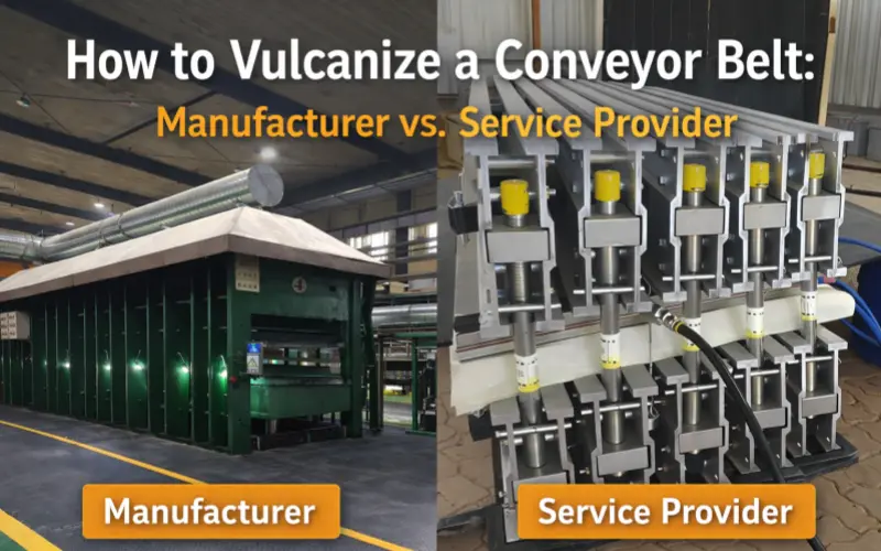 how to vulcanize a conveyor belt