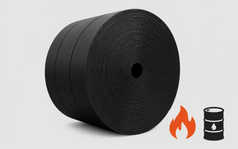 Flame retardant + oil resistant NN Conveyor Belt