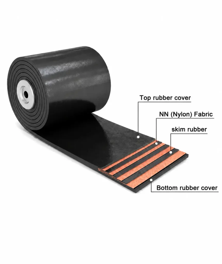 nylon Conveyor Belt construction