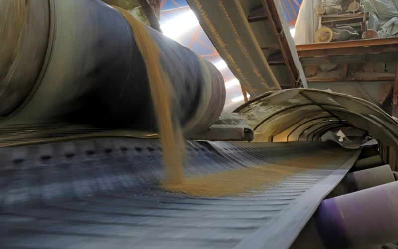 Agricultural Material chevron Conveyor belt